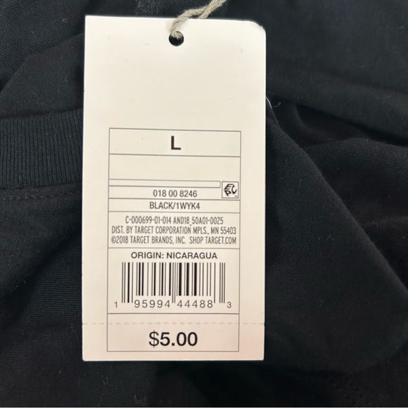 NWT Black Short Sleeve T-Shirt-A New Day - Picture 6 of 9